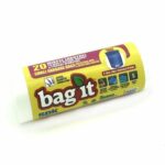 BAGIT 20 Μικρές Αρωματικές Σακούλες για Κάδους Κουζίνας, Μπάνιου και Γραφείου, Άσπρες