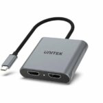 Unitek Converter USB-C to HDMI Dual 4K 60Hz MST V1404B