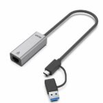 Unitek Converter USB-C to LAN 2.5Gb Ethernet+USB-A U1313C