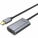 Unitek UCE USB-A 2.0 Active Extension Cable Alum 5.0m Y-271