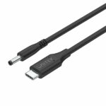 Unitek UCL USB-C to DC Cable 1.8m 65W for Lenovo 4.0×1.7mm C14118BK