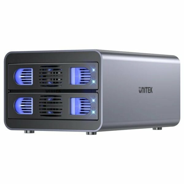 Unitek USB-A 2-Bay External SATA HDD Enclosure with RAID S1308B
