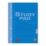 CAMEL Ροζ Σπιράλ Σημειωματάριο Μελέτης A4 με 80 Φύλλα 90gsm με Ανθεκτική Δέση & Επαγγελματική Γραμμή, Μπλε