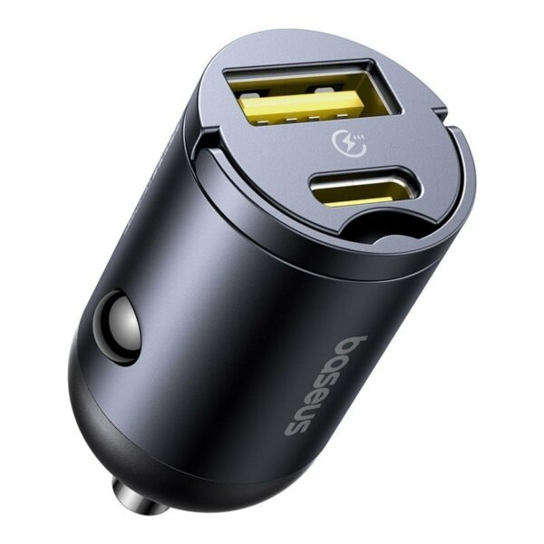 Baseus Car Charger 30W U+C Tiny Star Black