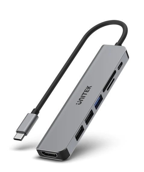 Unitek USB-C Hub USB3.0 HDMI/SD/PD100W H1118A