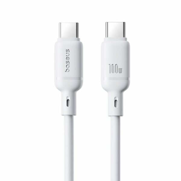 Baseus Cable USB-C to USB-C Silky Series 1.0m 100W White