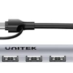 Unitek USB-A Hub 7-Port USB2.0 with 0.15m cable H1209A