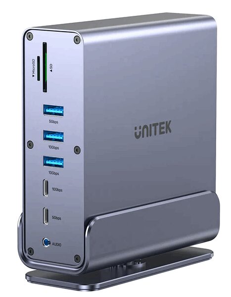 Unitek USB-C Hub USB3.1 15in1 Triple 4K Display D1135A