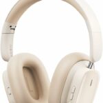 Baseus Wireless Headphones Over Ear ANC Bowie H1i White