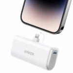 Anker Mobile Powerbank 5000 621 Built-In Lightning Connector White