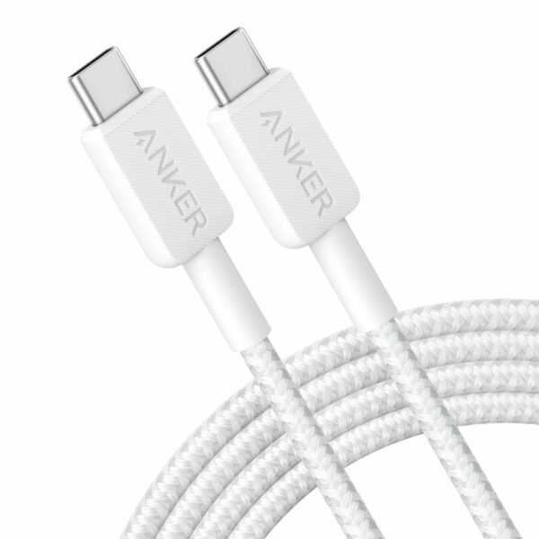 Anker Mobile Cable USB C to USB C 0.9m 322 White