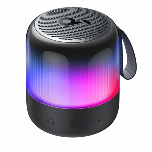Anker Soundcore Glow Mini Φορητό Bluetooth Ηχείο με Φωτισμό 360°, IP67, Μαύρο