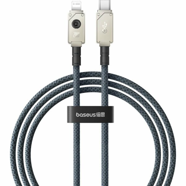 Baseus Cable Lightning to USB-C Unbreakable Series 20W 1.0 White