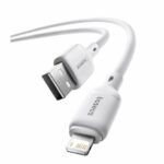 Baseus Cable Lightning to USB-A Silky Series 1.0m White