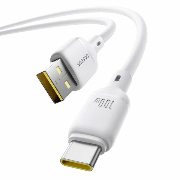 Baseus Cable USB-C to USB-C Silky Series 2.0m 100W White