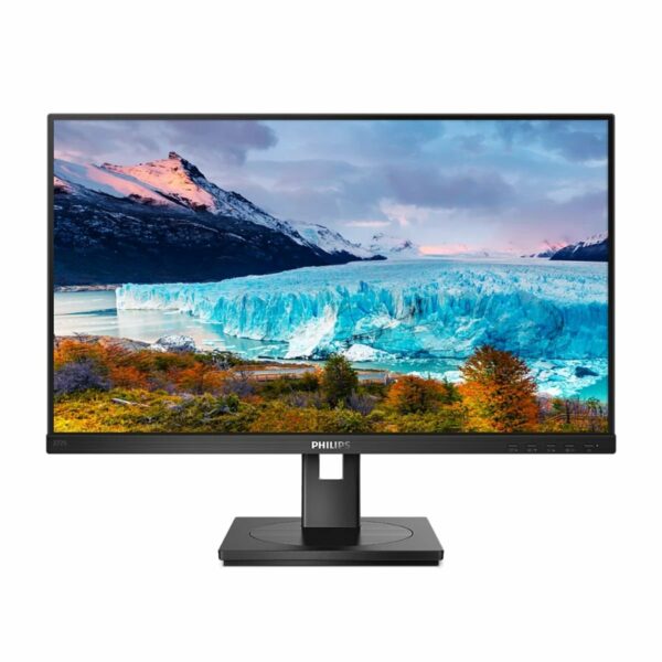 PHILIPS Οθόνη 27″ Business IPS FHD (1920×1080) 75Hz 4ms με Ενσωματωμένα Ηχεία, Tilt, Pivot, Swivel & Ρύθμιση Ύψους, Μαύρο 272S1AE/00