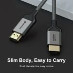 Swissten Καλώδιο HDMI 2.0 4K/60Hz Braided με Gold Plated Βύσματα 3m 75501103 - Image 3