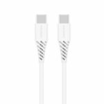 Swissten USB-C σε USB-C Power Delivery Καλώδιο 5A (100W) για Laptop 2.5m 71506530 Άσπρο - Image 2