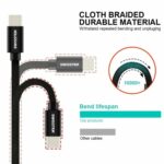 Swissten USB-C σε USB-C Braided Καλώδιο 3A με Ανοδιωμένο Αλουμίνιο 1.2m 71527201 Μαύρο - Image 4