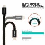 Swissten USB-A σε Lightning Braided Καλώδιο 3A με Μεταλλικούς Συνδέσμους 1.2m 71523203 Ασημί - Image 4