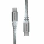 Swissten KEVLAR Καλώδιο USB-C σε USB-C 60W (3A) Extra Durable 1.5m 71541014 Άσπρο - Image 2