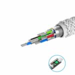 Swissten KEVLAR Καλώδιο USB σε Lightning 3A Fast Charging Extra Durable 1.5m 71541012 Άσπρο - Image 6