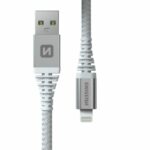 Swissten KEVLAR Καλώδιο USB σε Lightning 3A Fast Charging Extra Durable 1.5m 71541012 Άσπρο - Image 2