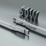 Swissten Braided Καλώδιο USB-C σε USB-C 3A (έως 60W) με Aluminum Shell 1.5m 71528204 Άσπρο - Image 4