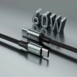 Swissten TEXTILE II Καλώδιο USB-C σε USB-C 60W (3A) με Aluminum Shell 1.5m 71528203 Μαύρο - Image 3