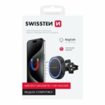 Swissten MagStick Compact Μαγνητική Βάση Κινητού για Αεραγωγό (Συμβατή με MagSafe) 65010800