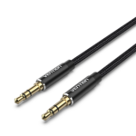 Vention AUDIO 3.5mm M-M Cable Braided Metal 5.0m BAWBJ