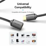 Vention HDMI Cable 2.0 M-F Extension 0.5m AHCBD - Image 6