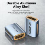 Vention HDMI Coupler Female-Female v2.1 8K Metal AIUH0 - Image 6