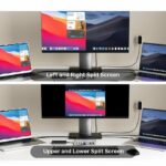 Unitek KVM HDMI Switch USB-C 10Gbps Split-Screen 5-Port Hub D1118A - Image 4