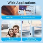 Vention Powerbank 4800mAh 22.5W Foldable USB-C Black FHQB0 - Image 4