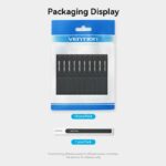 Vention Cable Organiser Hook & Loop Cable Tie 120mm 10 Pcs KANB0-10 - Image 3