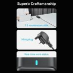 Vention Charger Desktop Station 100W 2xC 2xA+240W Cable Black FBSBG-UK - Image 6