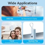 Vention Powerbank 4800mAh 22.5W Foldable Lightning White FHRW0 - Image 4