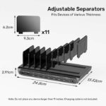 Unitek Charge Station 240W 10-Port 8xUSB-C + 2xUSB-A P1230CBK01-UK - Image 3