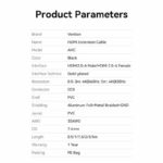 Vention HDMI Cable 2.0 M-F Extension 5.0m AHCBJ - Image 4