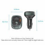 Vention Car FM Transmitter & Charger 3xUSB 30W/18W/5W FFLB0 - Image 4