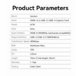 Vention Converter USB-C to HDMI Video Capture Card ACWHA - Image 4