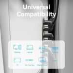 Vention NETWORK Cable Cat8 STP Rotate Right Angle Slim 5.0m Black IKLBJ - Image 7