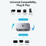 Vention HDMI Switch 2-Port 8K 2.1 Bi-Directional Metal AKPH0 - Image 4