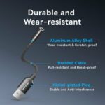 Vention AUDIO CONVERTER USB-A to 1×3.5mm 1.0m Cable Braided CVEBF - Image 3