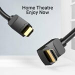Vention HDMI Cable Right Angle 90 Degrees 1.5m AARBG - Image 3