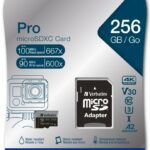 Verbatim Micro SD Card+Adapter Class10 U3 256GB