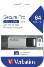 Verbatim USB Drive 3.0 Secure Data Pro AES Encryption 64GB