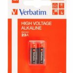 Verbatim Alkaline 12V 23A (MN21/A23) 2pcs Batteries