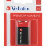 Verbatim Alkaline 9V 1pc Batteries